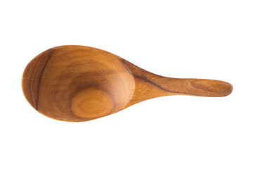 Wooden Spoon isolated on a transparent background.