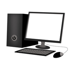 lcd monitor and keyboard png