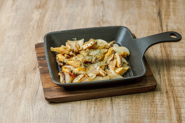 jeonbok butter gui, Korean food grilled abalone with butter