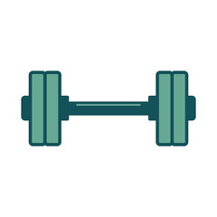 barbell, icon,color, vector, illustration, design, logo, template, flat, trendy,collection