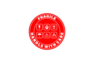 fragile label