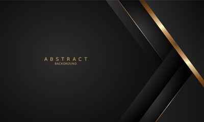 dark black luxury premium background and gold line.