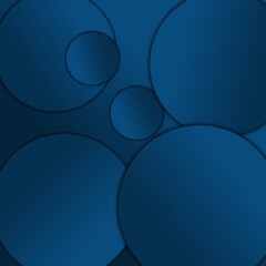 blue abstract circle suitable for background