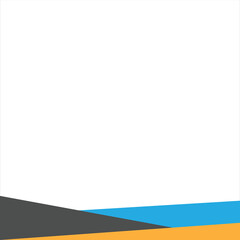 Fototapeta premium Business Footer Template