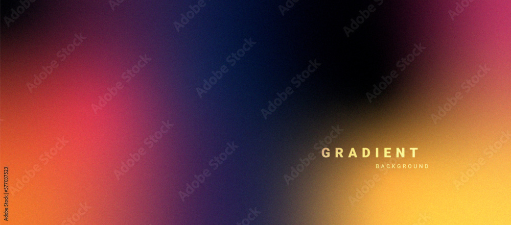 Poster Abstract gradient background with grainy texture	
