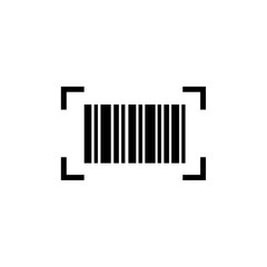 Barcode label icon scan, code, bar, for app web logo banner poster icon - SVG File