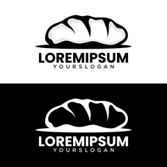 bread logo design vector template