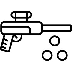 Paintbal Icon