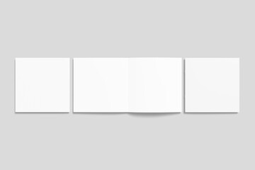 Obraz premium Square brochure mockup