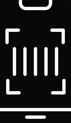 Barcode Vector Icon Design Illustration