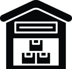 Warehouse Vector Icon Design Illustration