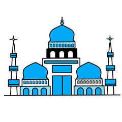 Mosque vector illustration