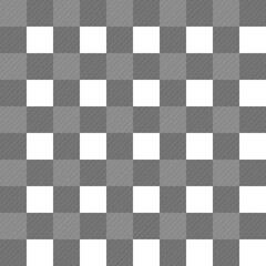 black and white seamless plaid pattern