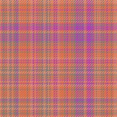 Check seamless tartan. Pattern fabric texture. Textile vector background plaid.