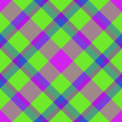 Pattern background check. Vector fabric seamless. Plaid tartan texture textile.