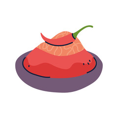 PNG image chili icon transparent background