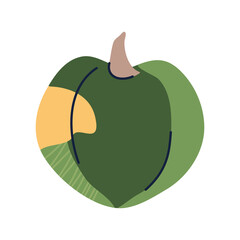 Pumpkin PNG image icon with transparent background