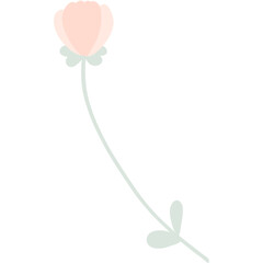 flower pastel doodle,