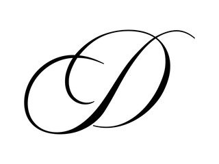 Initial based clean and minimal Logo. D letter creative fonts monogram icon symbol. Universal elegant luxury alphabet vector design