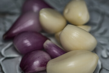 onion and garlic