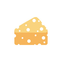 Cheese PNG image icon with transparent background