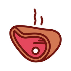 PNG image meat steak icon transparent background