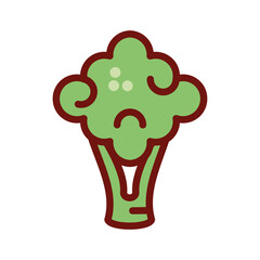 broccoli icon PNG image transparent background