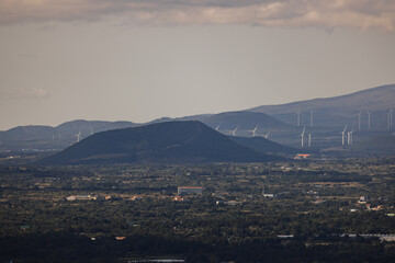 view from the top of the mountain