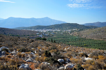 Greece, Crete, Mountain Village Mochos