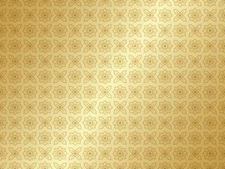 Asian art luxury banner, background pattern decoration for printing, flyers, poster, web, banner, brochure and card concept vector illustration