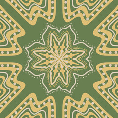 Seamless white yellow flower pattern design for wallpaper, nature background, carpet, textile, clothing, wrapping, batik, fabric, colorful vector illustration 