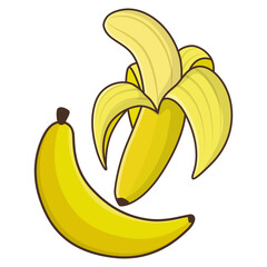 illustration of bananas