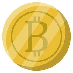 gold bitcoin symbol
