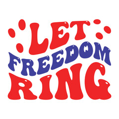 Retro 4th July design, 