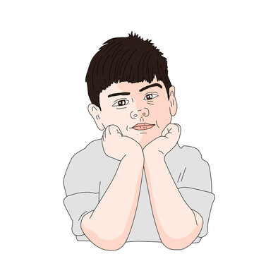 child drawing
