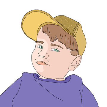 child drawing
