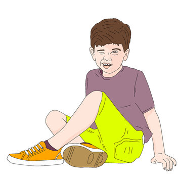 child drawing
