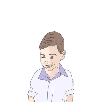child drawing
