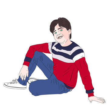 child drawing
