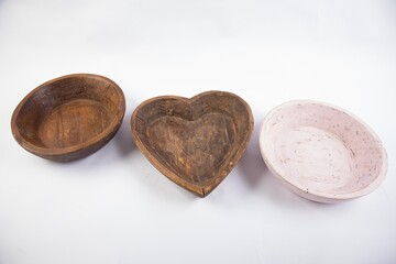 LIttle wooden bowls Assorted baby photography props and toys 