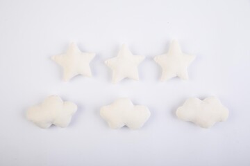 Clouds and stars toys Assorted Props for baby photography