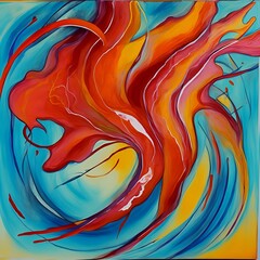 Obraz premium Abstract Painting