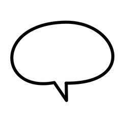 Naklejka premium cartoon bubble speech icon