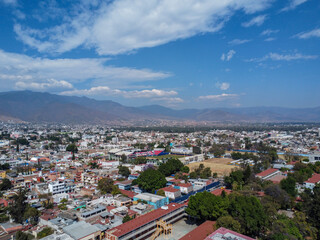 view of the city with clouds in the sky landscape hispanic city latin america