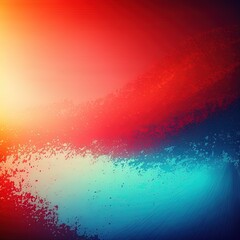  an abstract background with a red, blue, and yellow color scheme and a black background with white dots and a red, blue, yellow, orange, and red, and blue, and white background, and.  generative ai