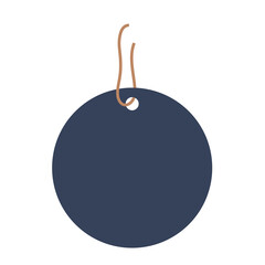 label tag with strap