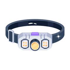 Headlamp  © Vectors Market