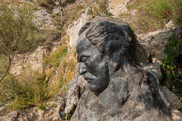 Denkmal für den Schriftsteller Khalil Gibran, Libanon