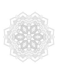 Flower Mandala. Vintage decorative elements. Coloring book page. Mandala patterns. Mandalas for coloring book. Outline Mandala for coloring book. Set Mandalas. Round Ornament Pattern. Mandala. vector