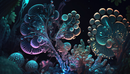 Obraz premium AI Dreamscapes: Exploring the Limits of Imagination and Technology Ai Generiert